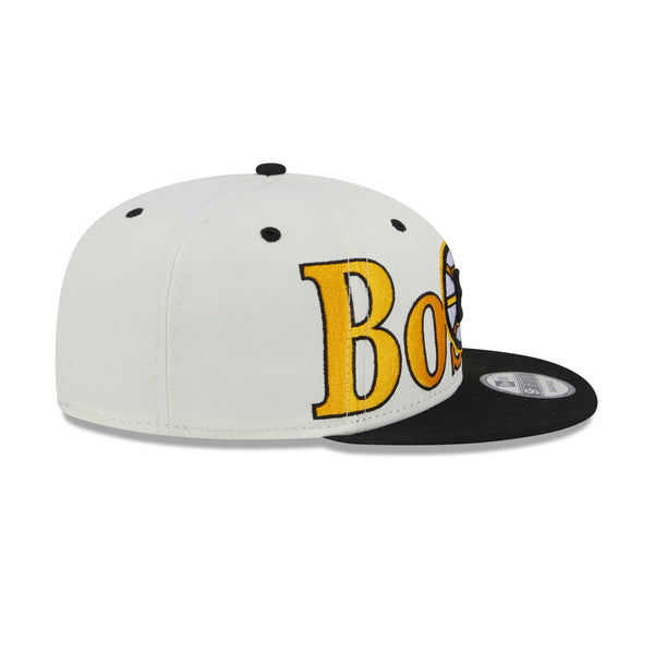 Boston Bruins Team Wordmark 9FIFTY Snapback