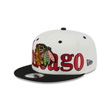 Chicago Blackhawks Team Wordmark 9FIFTY Snapback