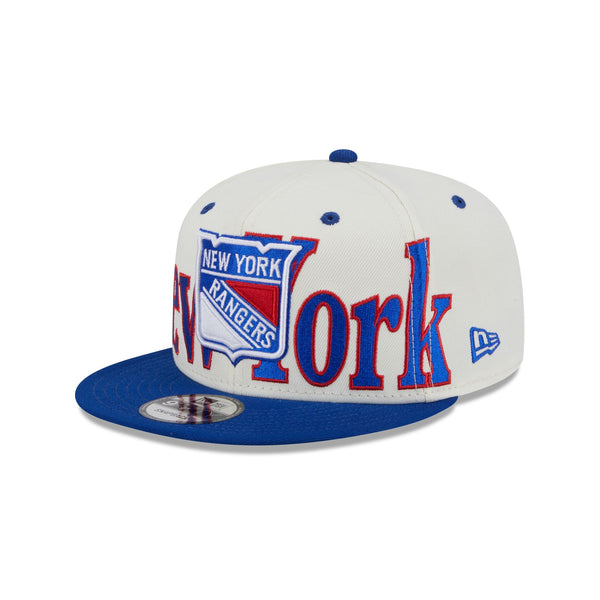 New York Rangers Team Wordmark 9FIFTY Snapback