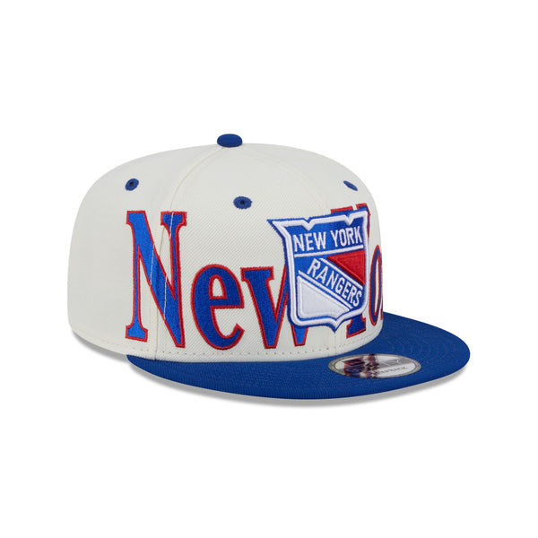 New York Rangers Team Wordmark 9FIFTY Snapback