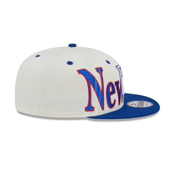 New York Rangers Team Wordmark 9FIFTY Snapback