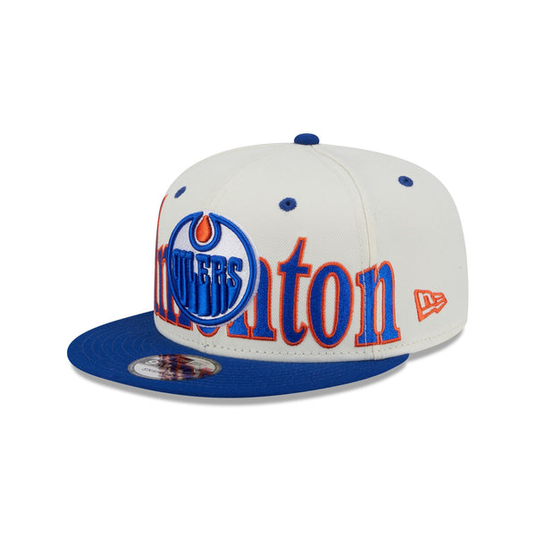 Edmonton Oilers Team Wordmark 9FIFTY Snapback