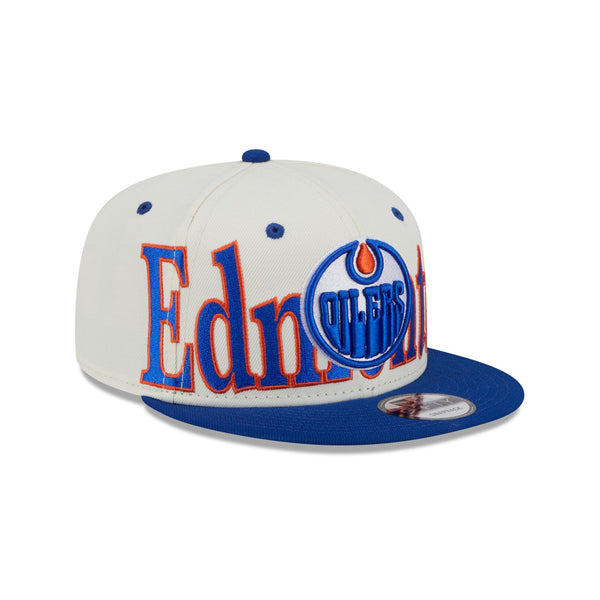 Edmonton Oilers Team Wordmark 9FIFTY Snapback