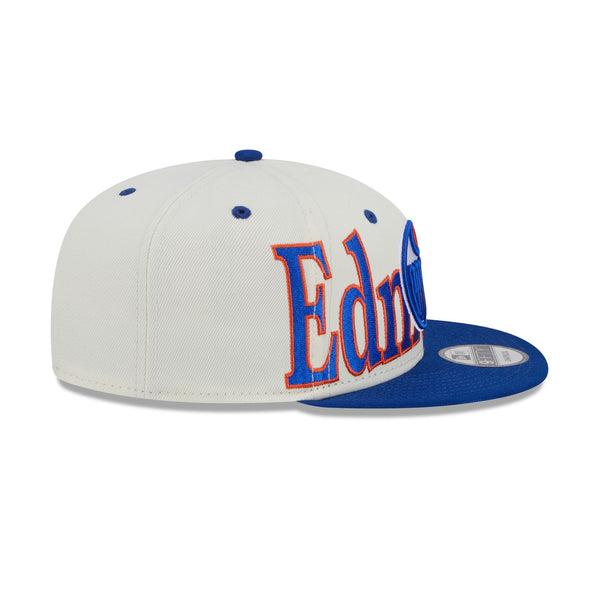 Edmonton Oilers Team Wordmark 9FIFTY Snapback