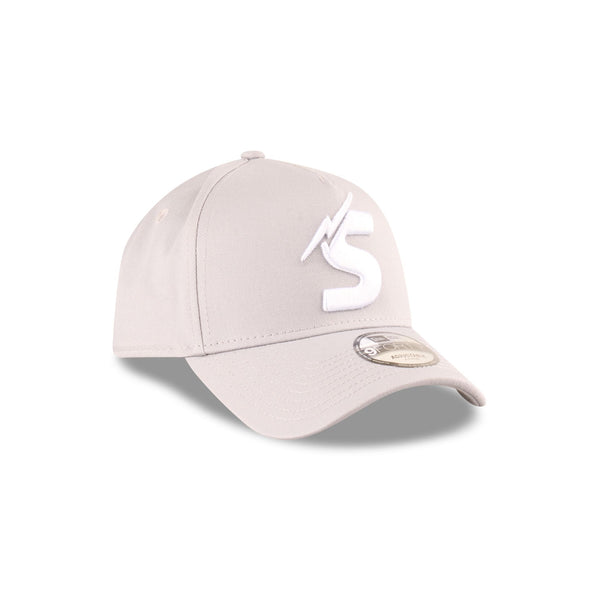 Melbourne Storm NRL Supporter Grey White 9FORTY A-Frame Snapback