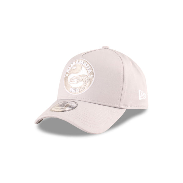 Parramatta Eels NRL Supporter Grey White 9FORTY A-Frame Snapback