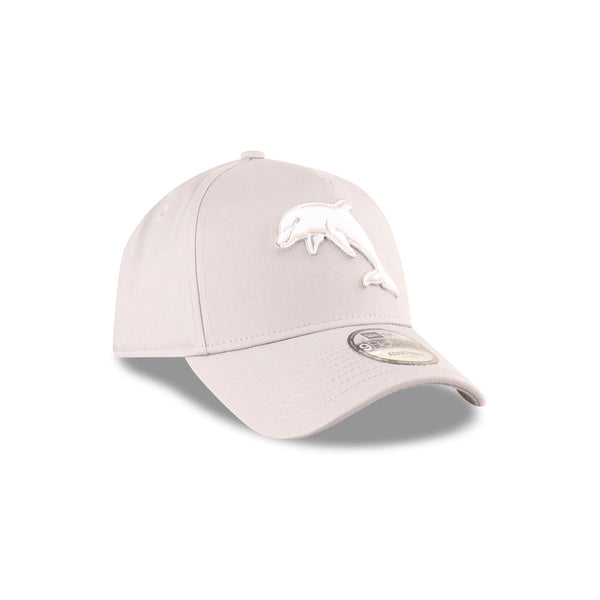 The Dolphins NRL Supporter Grey White 9FORTY A-Frame Snapback