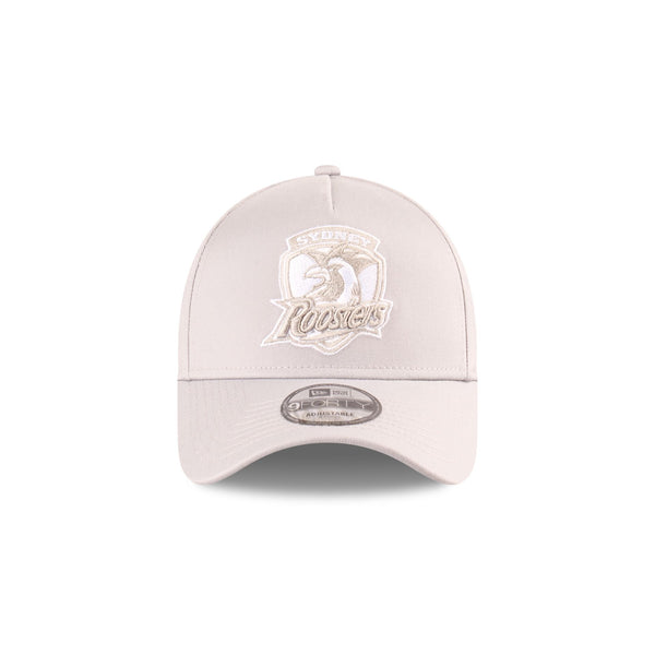 Sydney Roosters NRL Supporter Grey White 9FORTY A-Frame Snapback