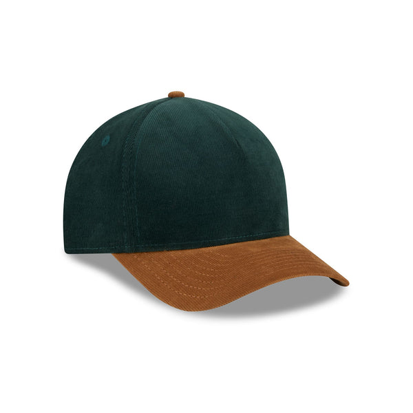 New Era Cord Essentials Green 9FORTY A-Frame M-Crown