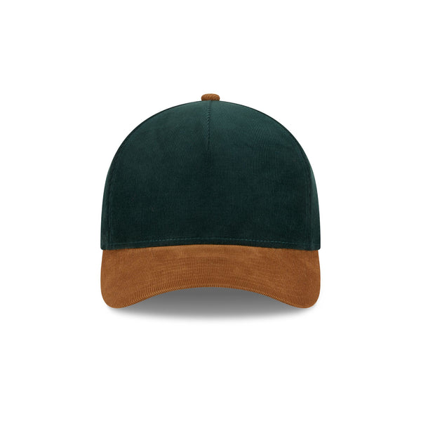 New Era Cord Essentials Green 9FORTY A-Frame M-Crown