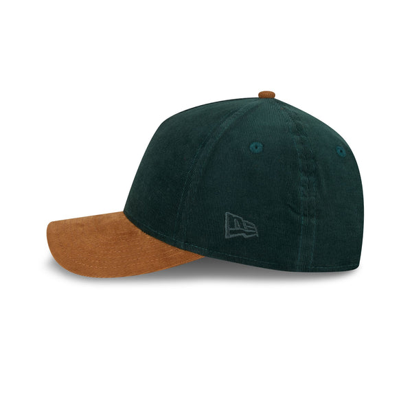 New Era Cord Essentials Green 9FORTY A-Frame M-Crown