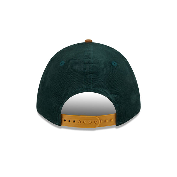 New Era Cord Essentials Green 9FORTY A-Frame M-Crown