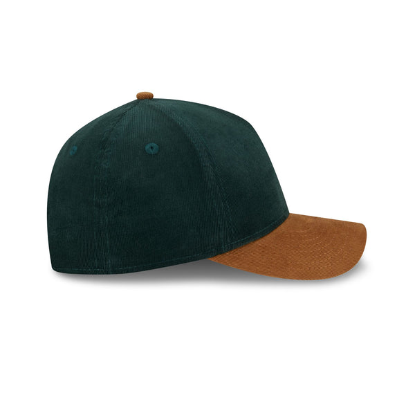 New Era Cord Essentials Green 9FORTY A-Frame M-Crown