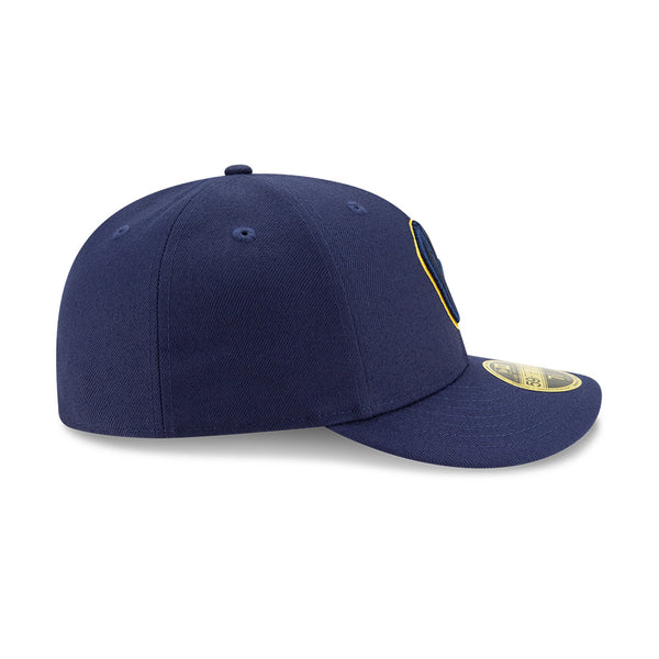 Milwaukee Brewers Authentic Collection Low Profile 59FIFTY Fitted