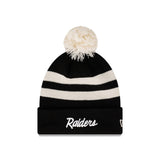 Las Vegas Raiders Vintage Stripe Beanie