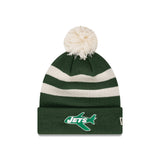 New York Jets Vintage Stripe Beanie