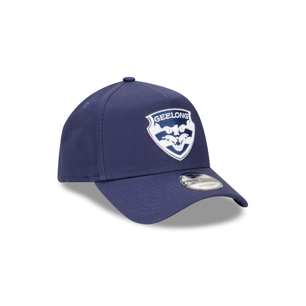 Geelong Cats AFL Official Team Colours 9FORTY A-Frame Snapback