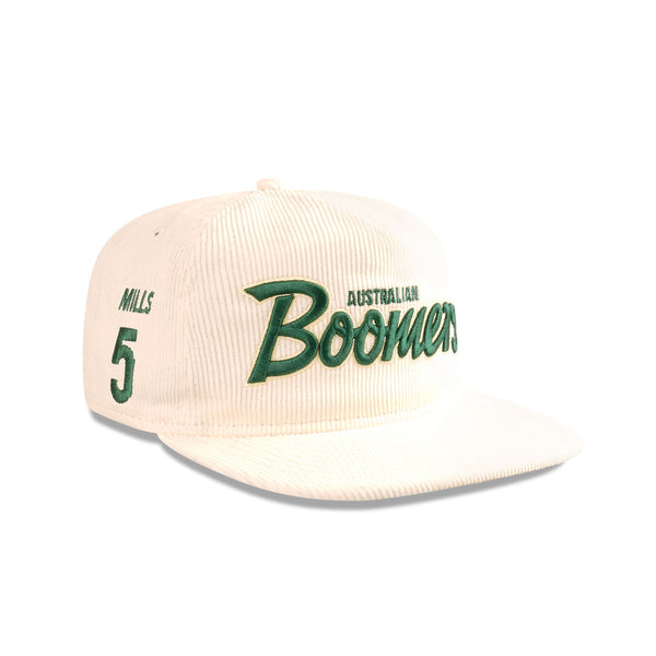 Australia Boomers Basketball Australia Mills Script Golfer Snapback