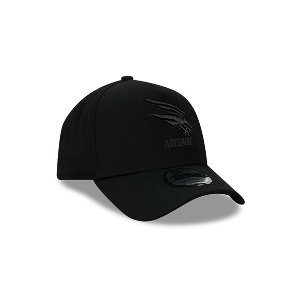 Adelaide Crows AFL Essentials Black on Black 9FORTY A-Frame Snapback