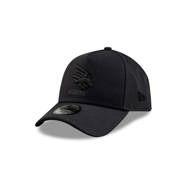 Adelaide Crows AFL Essentials Black on Black 9FORTY A-Frame Snapback