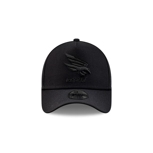 Adelaide Crows AFL Essentials Black on Black 9FORTY A-Frame Snapback