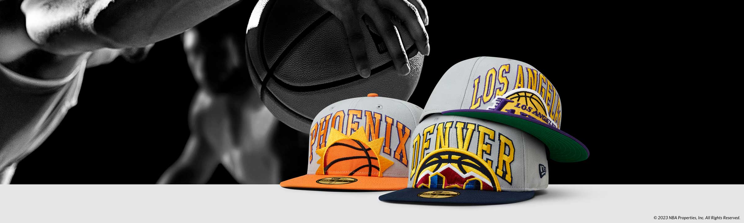 New era clearance nba hats