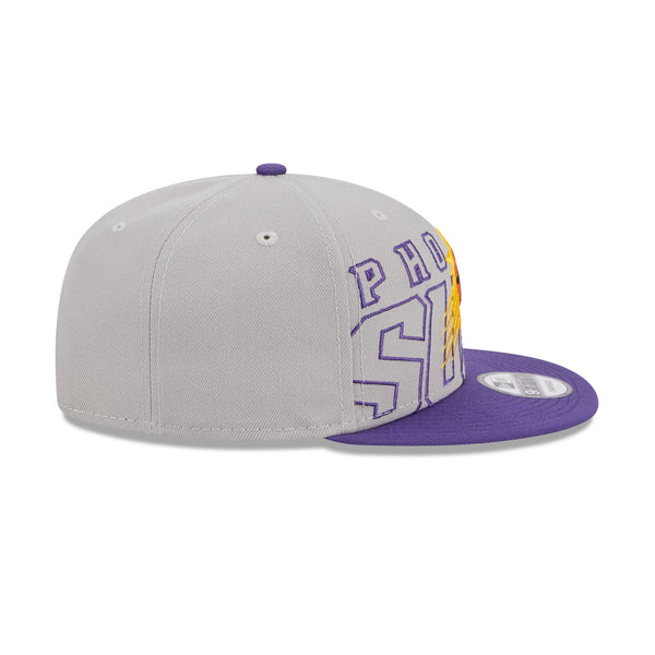 New Era Phoenix Suns Black & WHite 9Fifty Adjustable Snapback Hat