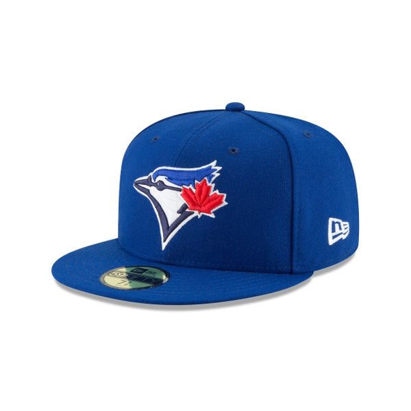 New Era Toronto Blue Jays Alternate 4 Authentic Collection 59FIFTY Fitted Hat Navy/Light Blue