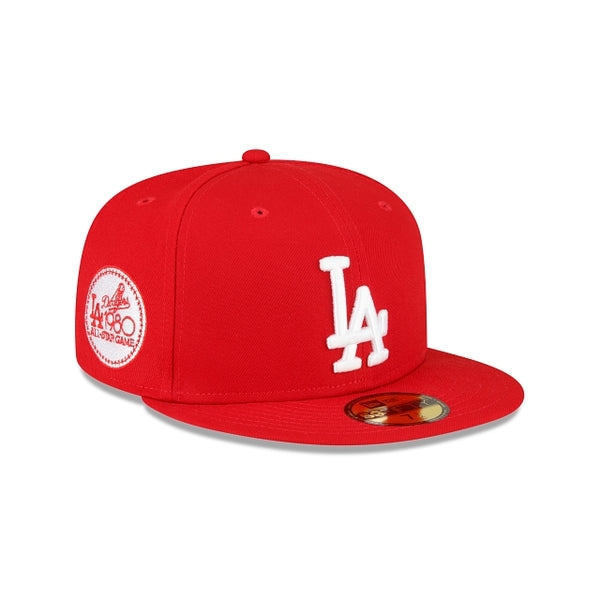 New Era 59FIFTY Los Angeles Dodgers Hometown Fitted Hat Air Force Blue Gold