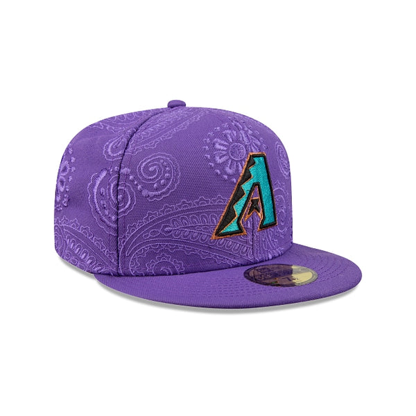 Arizona Diamondbacks SWIRL Purple Fitted Hat by New Era