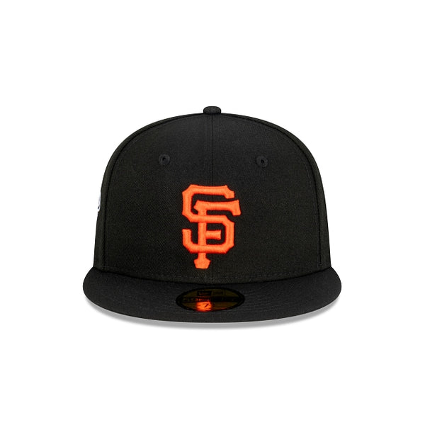 Shop New Era 59Fifty San Francisco Giants World Series Side Patch Hat  60188233 black