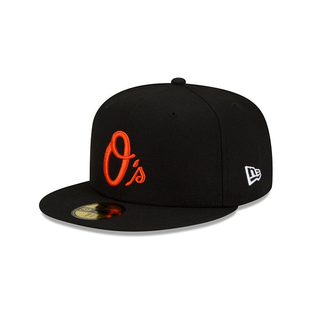 Baltimore Orioles Black With Official Team Colours Logo 9FORTY A