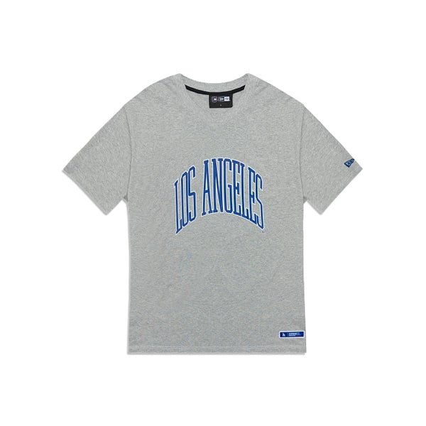 New Era Los Angeles Dodgers Team Arch Short Sleeve T-Shirt Dark Grey