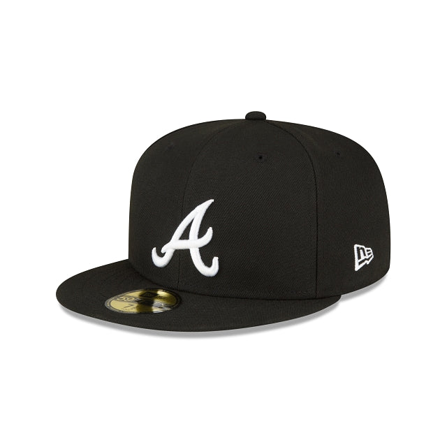 Atlanta Braves 2021 World Series Side Patch Black 59FIFTY Fitted