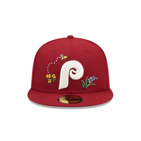 Men's Philadelphia Phillies New Era Burgundy/Light Blue Team Split