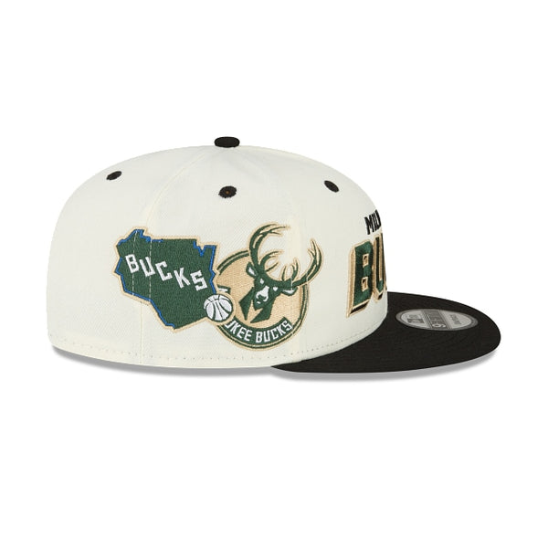 2023 Milwaukee Bucks New Era 9FIFTY NBA Adjustable Snapback Hat