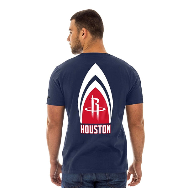 Houston Rockets Fashion Colour Logo T-Shirt - Womens