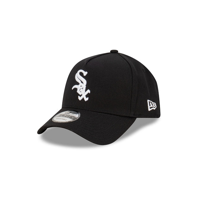 New Era 9Forty A-Frame Chicago White Sox Snapback Hat - Light Blue