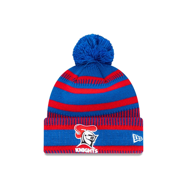 New York NY Rangers POMPOM CUFF Royal Knit Beanie Hat by Twins 47