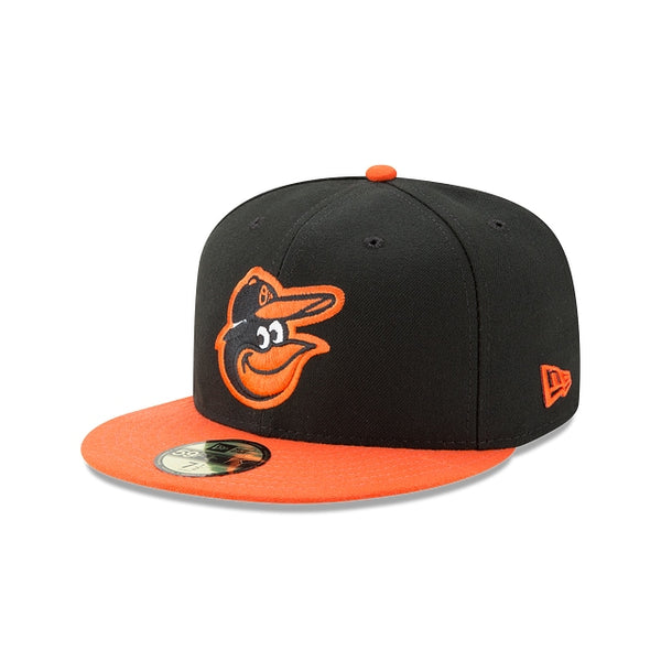 Baltimore Orioles Autumn Flannel 59FIFTY Fitted Hat, Green - Size: 7 3/8, MLB by New Era