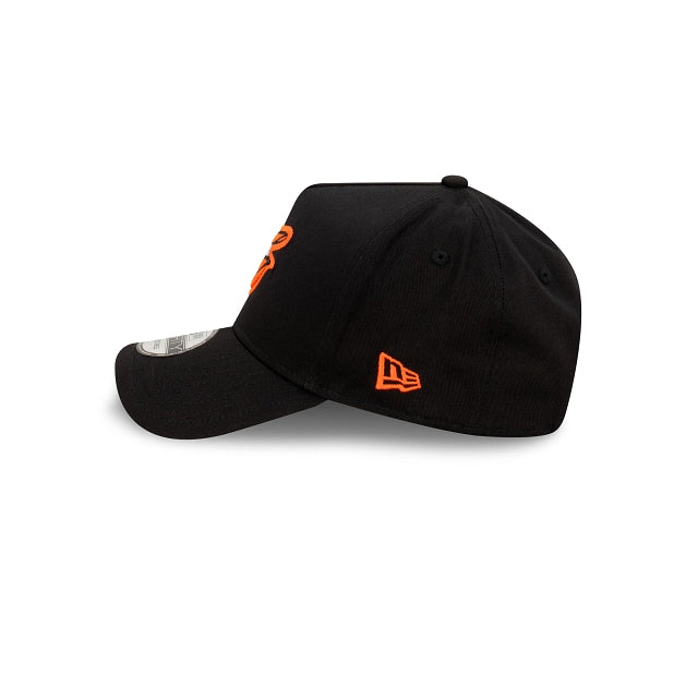 Baltimore Orioles Black With Official Team Colours Logo 9FORTY A