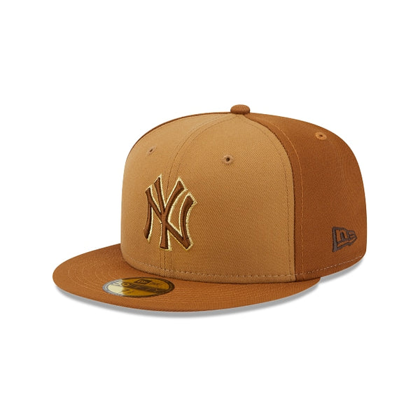 New York Yankees Tri Tone Brown 59FIFTY Fitted Cap